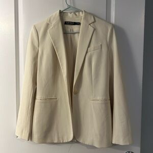Ralph Lauren Women's Ivory Blazer